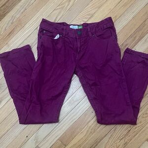 NWOT Aeropostale Purple “Bayla” Skinny High Waisted Trousers/Jeans